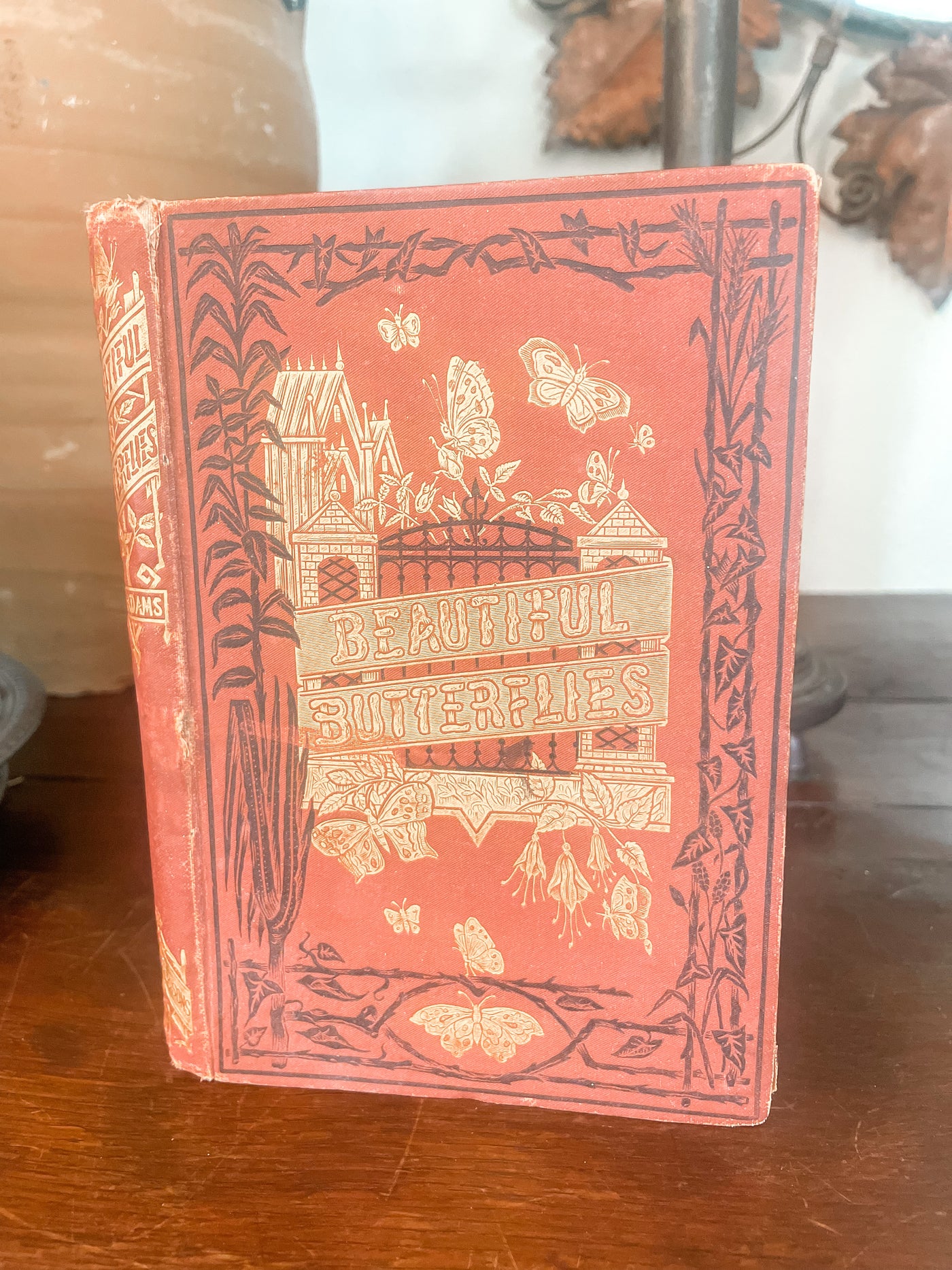 Beautiful Butterflies Vintage Book