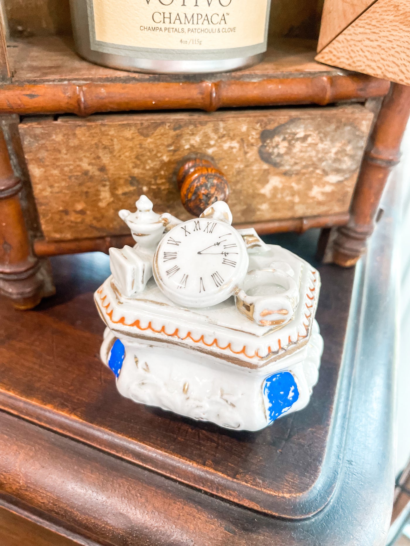 Antique Fairing with Clock