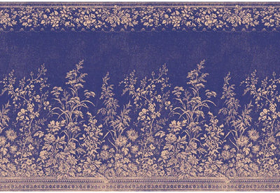Navy Woven Floral Placemat