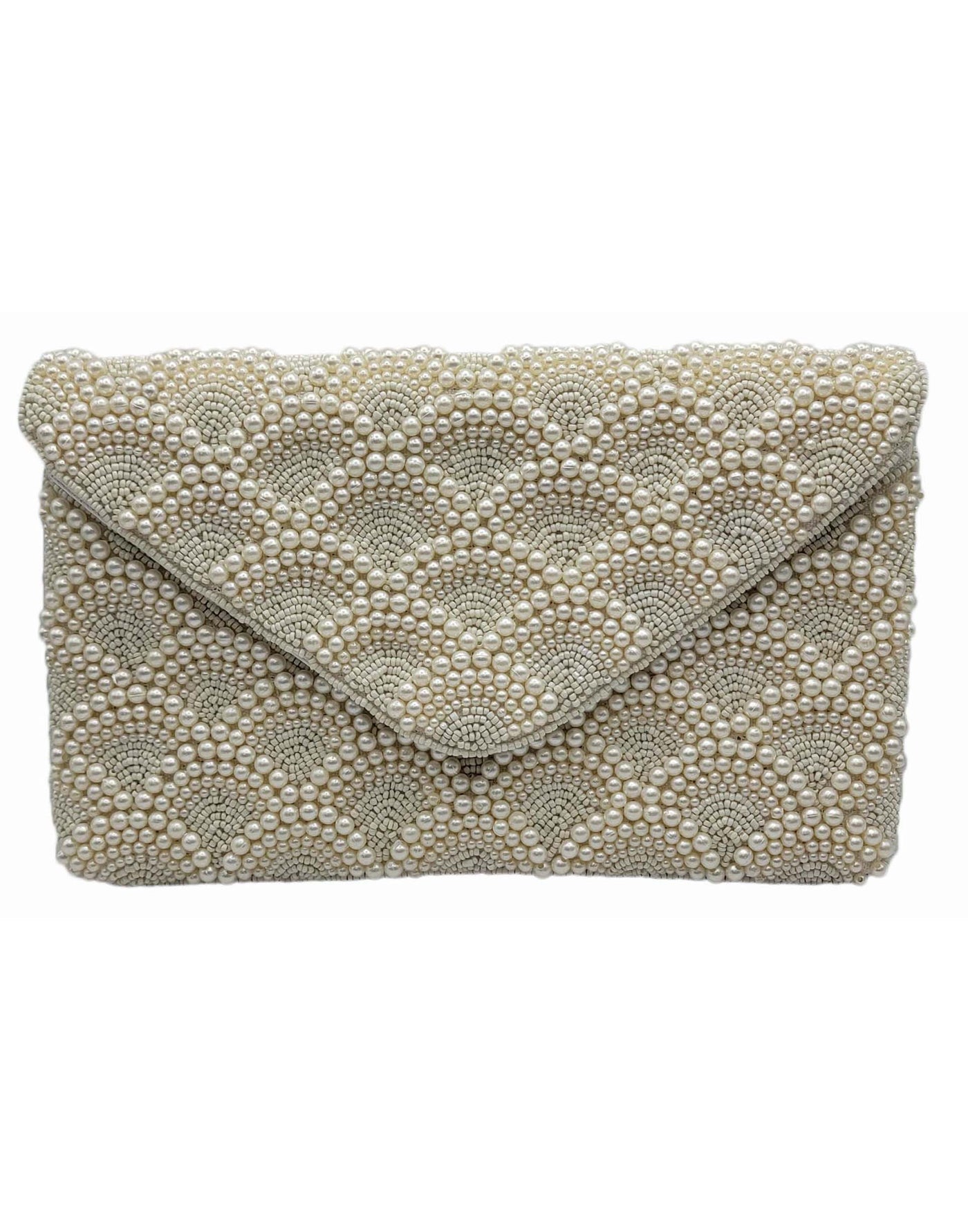 Pearl Beaded Clutch