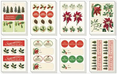 Christmas Botanica Stickers
