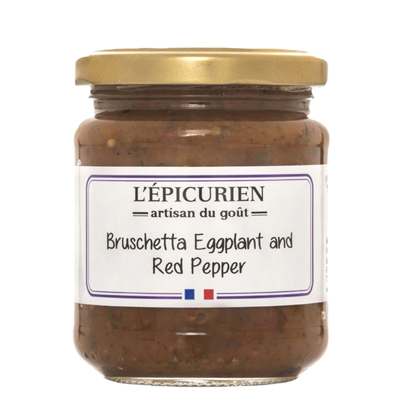 L'Epicurien Bruschetta With Eggplant & Red Pepper