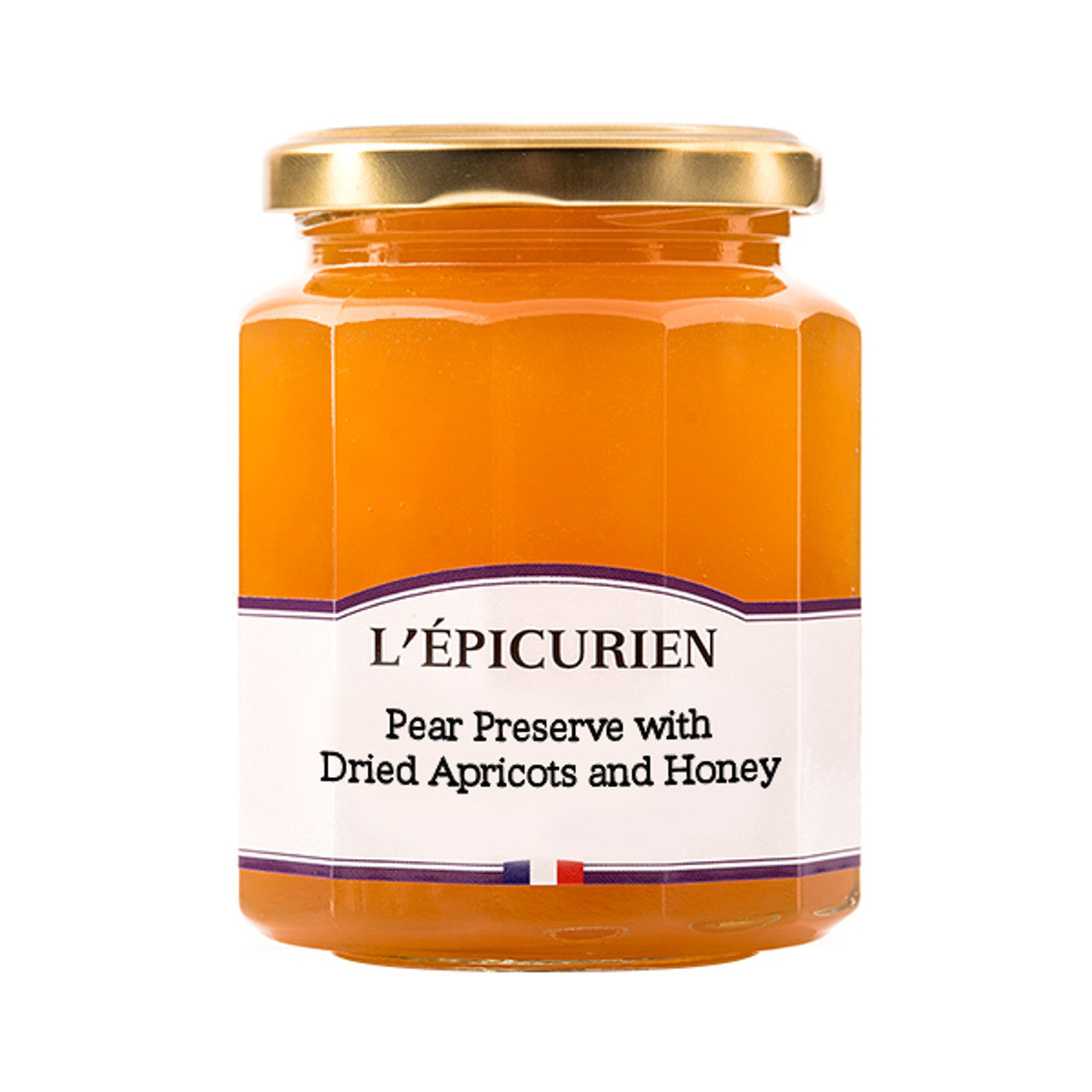 L'epicurien Pear Jam With Apricots & Honey 11.3oz