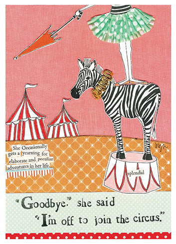Circus Adventure Card