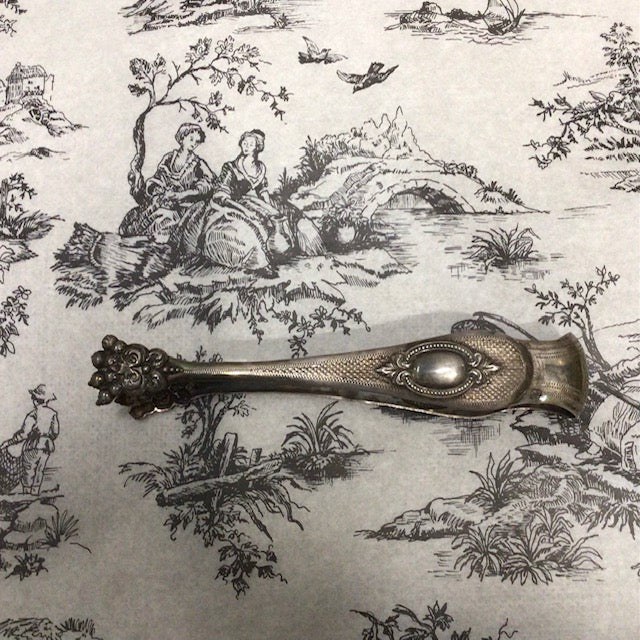 Silver Serving Tongs