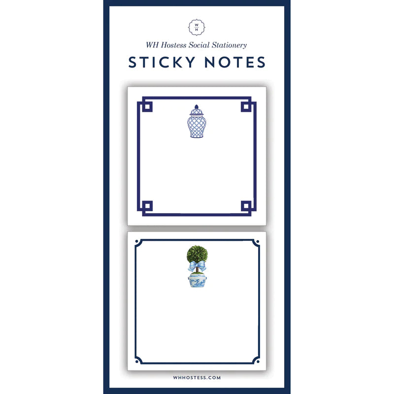 Chinoiserie Sticky Notes 2- Pack