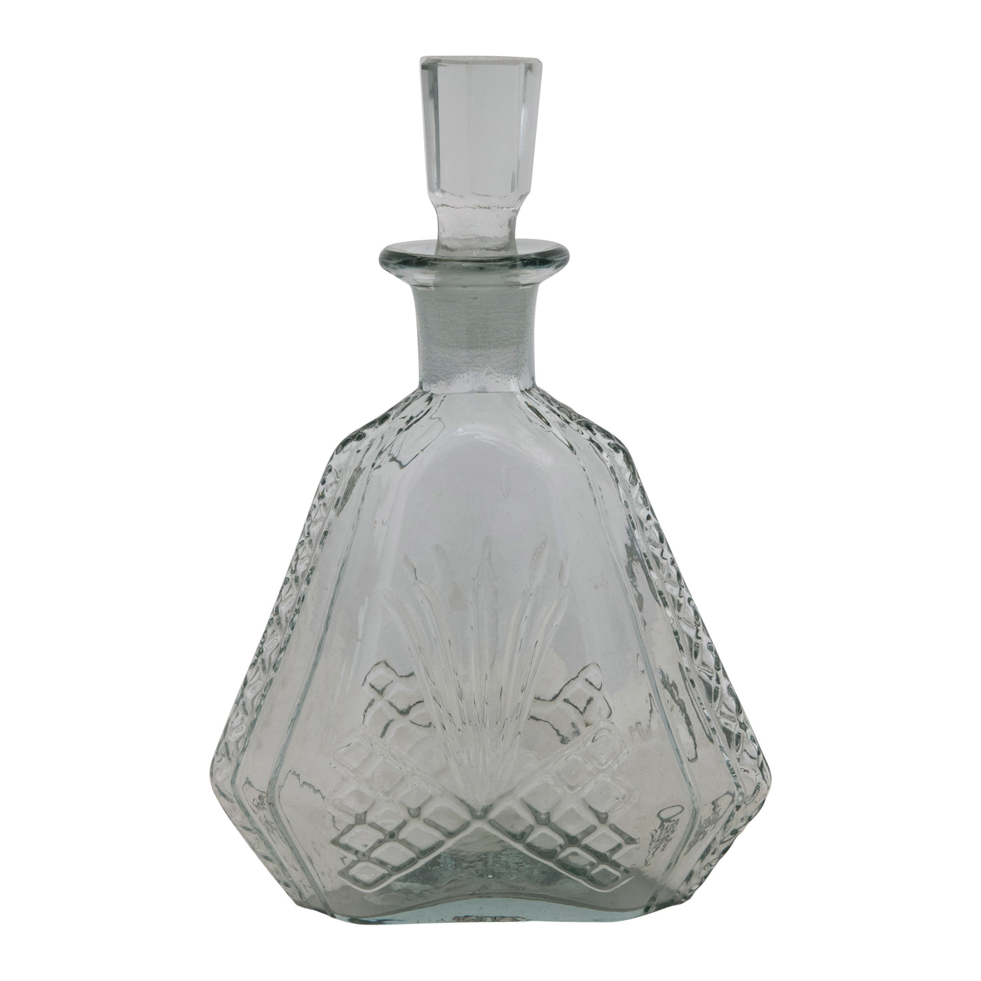 32 oz. Etched Glass Decanter