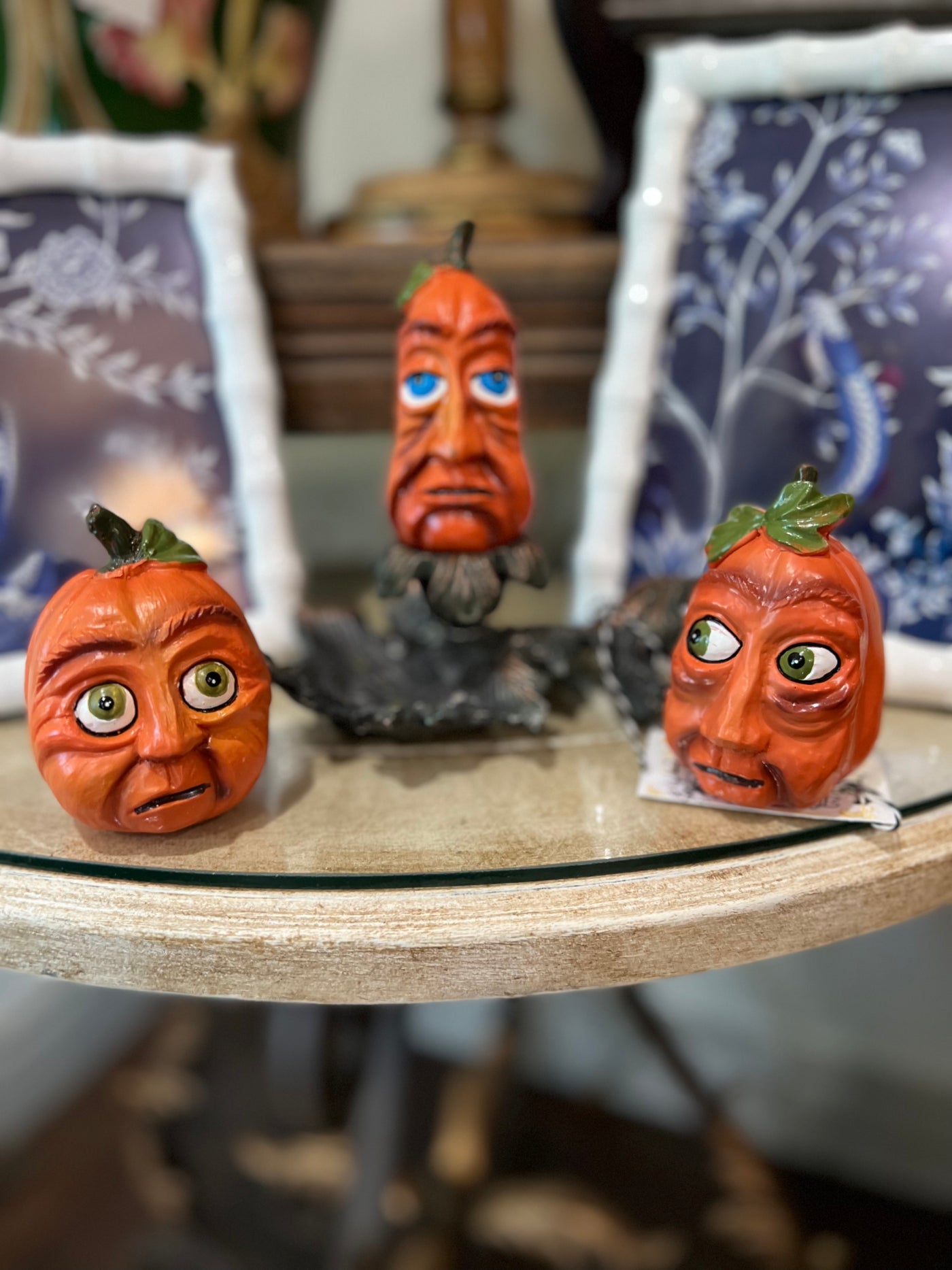 Expressive Pumpkin Trio