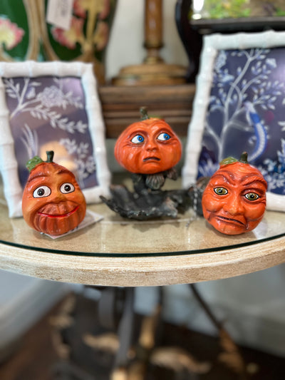Expressive Pumpkin Trio