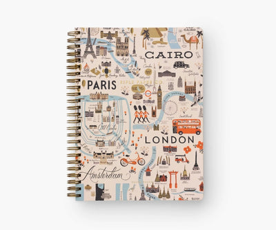 Bon Voyage Spiral Notebook