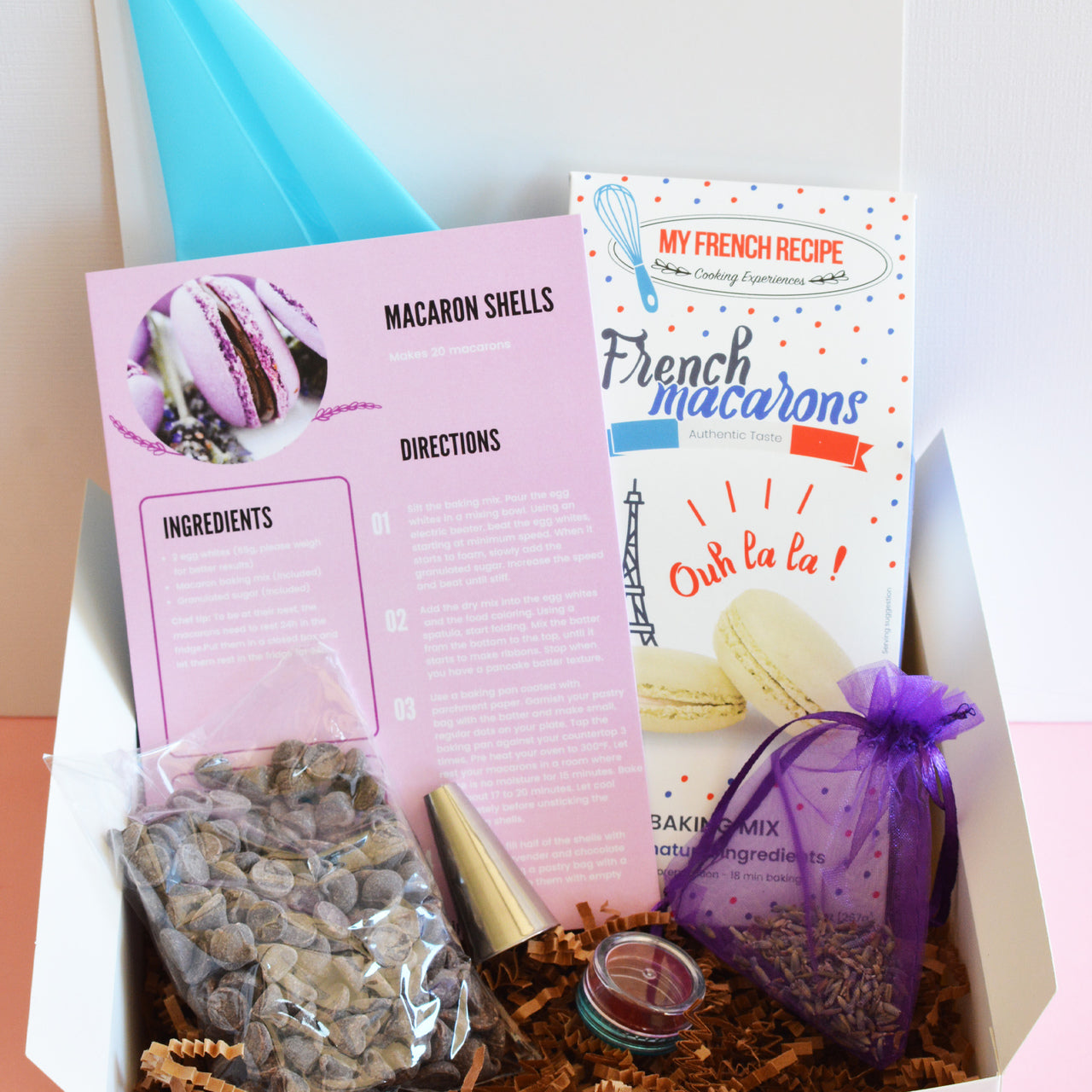 French Lavender and Chocolate Baking Kit
