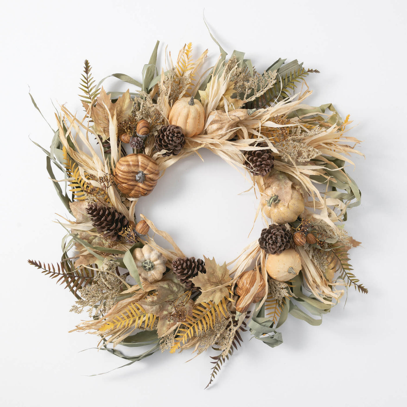 Pumpkin Husk Wreath