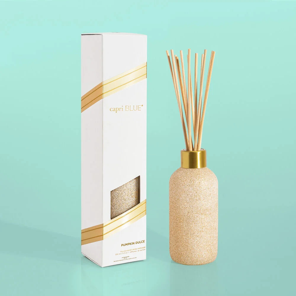 Pumpkin Dulce Glam Reed Diffuser, 8 fl oz