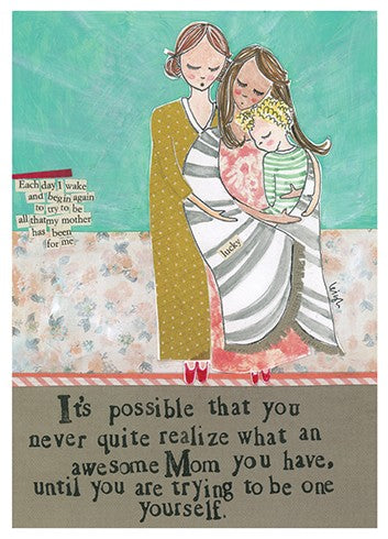 Awesome Mom Card